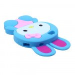 Wholesale iPhone 4S/4 3D Hello Bunny Case (Blue)